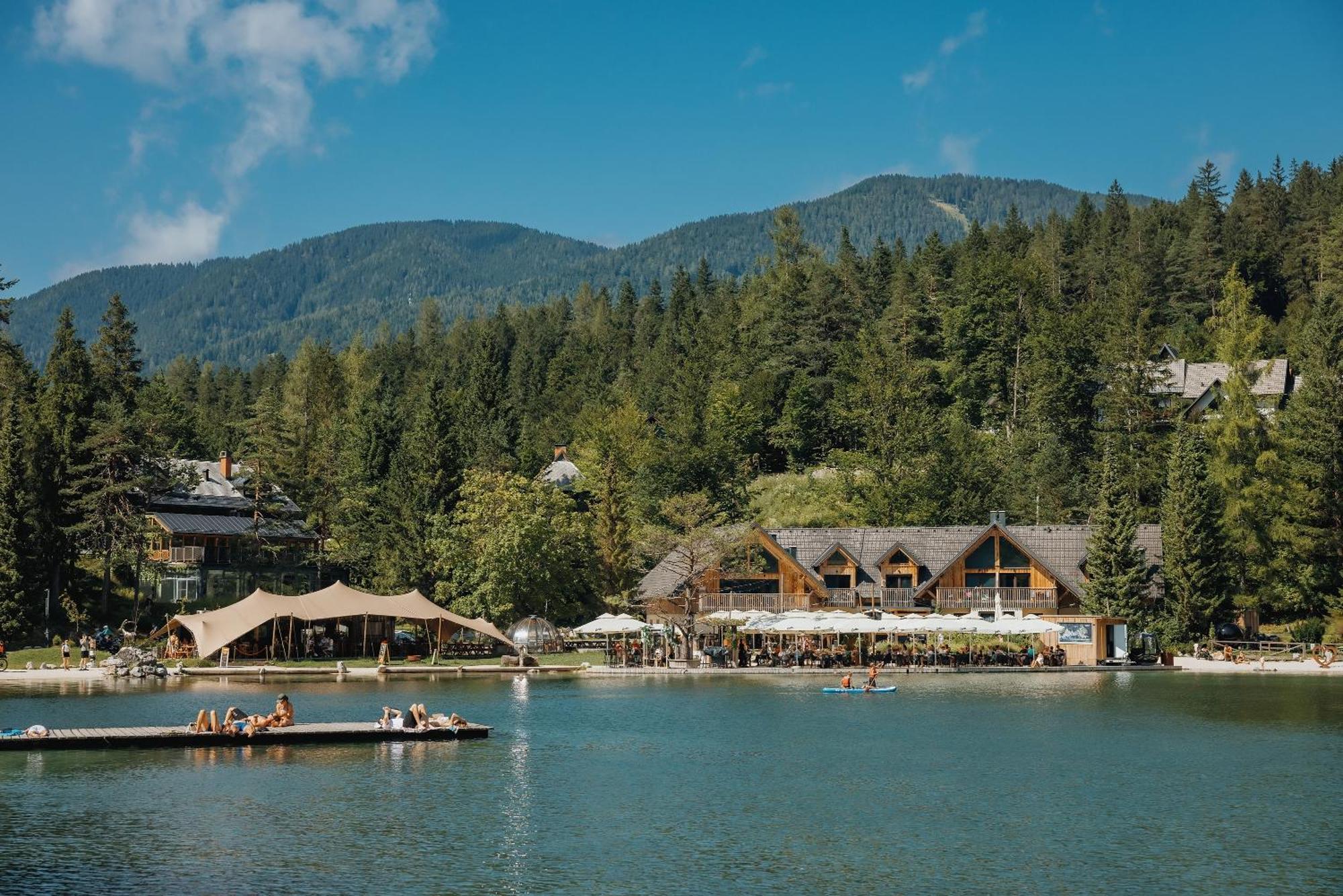 Jasna Chalet Resort Kranjska Gora Bagian luar foto